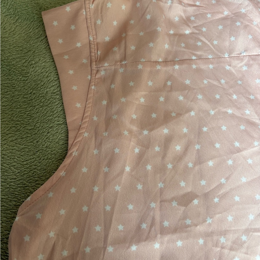 Calliope Pink Star Pattern Blouse - Picture 3 of 5